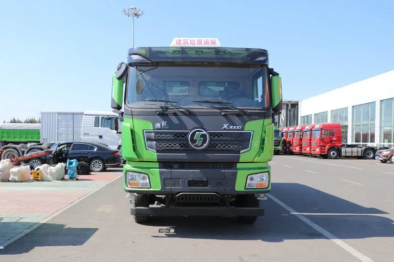 Delong X3000 dump truck used Shaanxi Automobile heavy truck Weichai engine fast transmission drive 6x4 400 HP