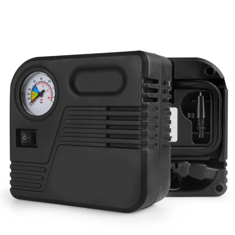 Hicen Portable Air Compressor Pump100PSI 12V48v Tire Inflator for Car Bicycle Electromobile Motorcycles Balls Tire