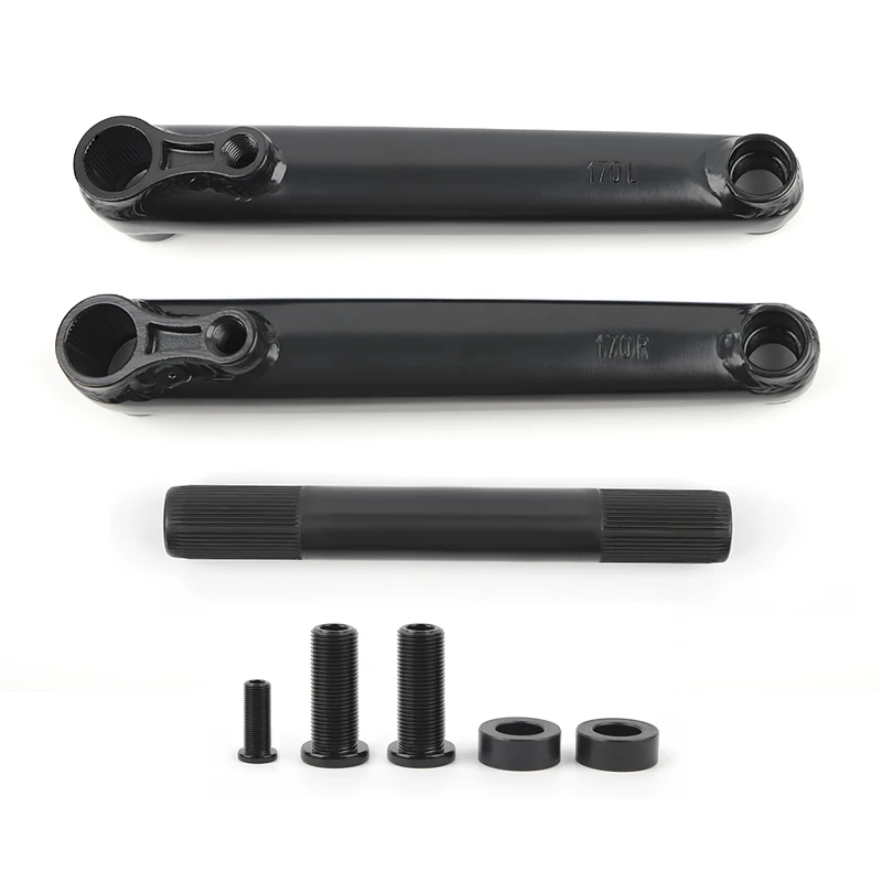 POLSO BC01 Authentic samox bmx crank arms / bmx crankset stock ready for wholesale bmx Plated silver crank