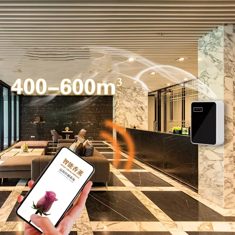 Air purifier automatic spray fragrance oil with wifi control Automatic Fragrance Scent Air Machine for hotel