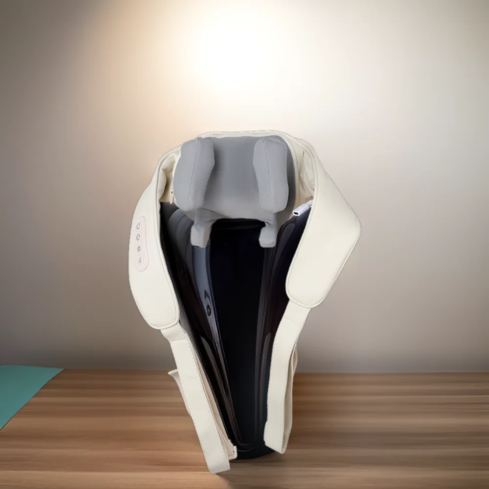 Vibrating Heated Shiatsu Neck Massage Cushion Electric Neck Shoulder Massager
