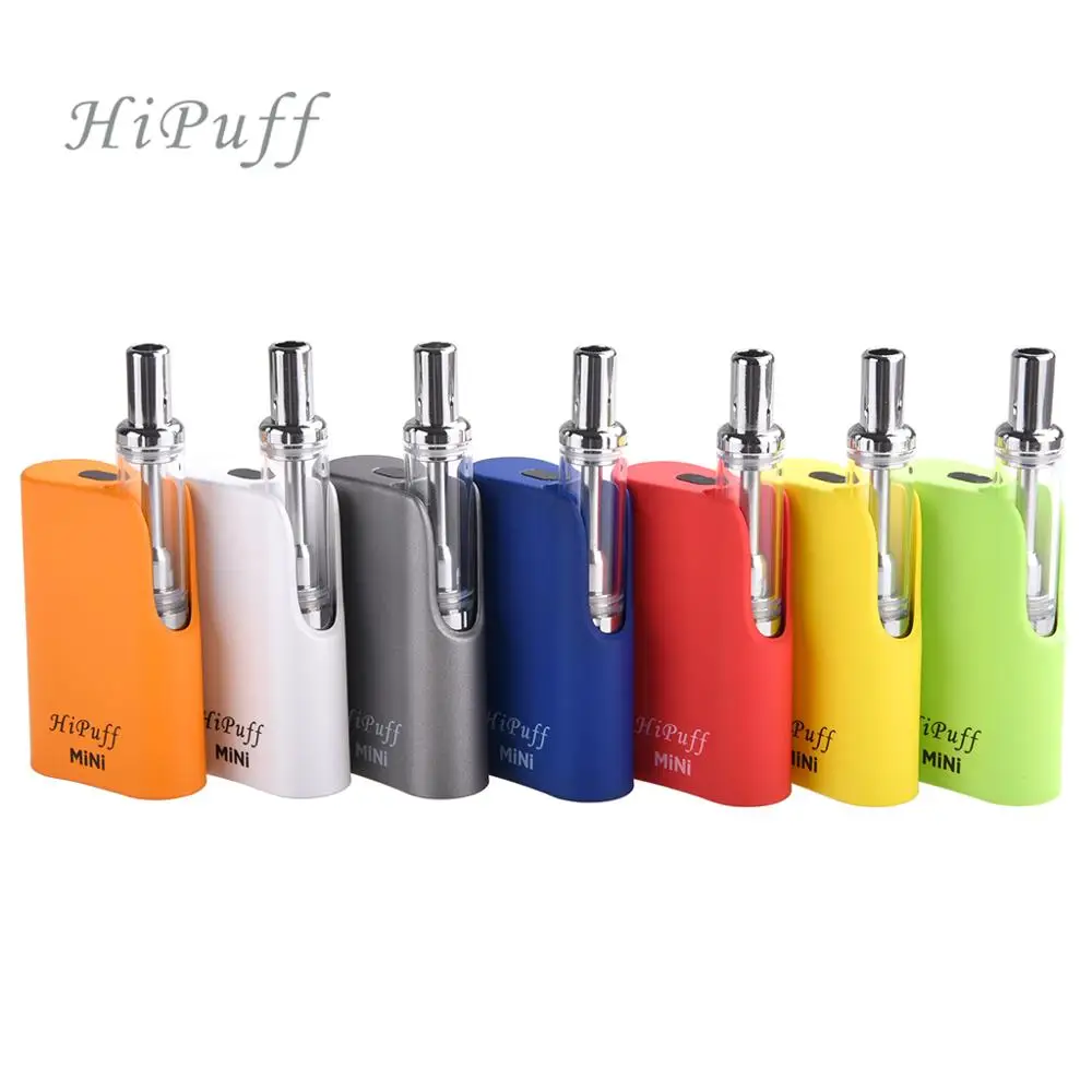 
Mini HiPuff CBD and thick stuff 650MAh battery for vaper smoke e cigarette 