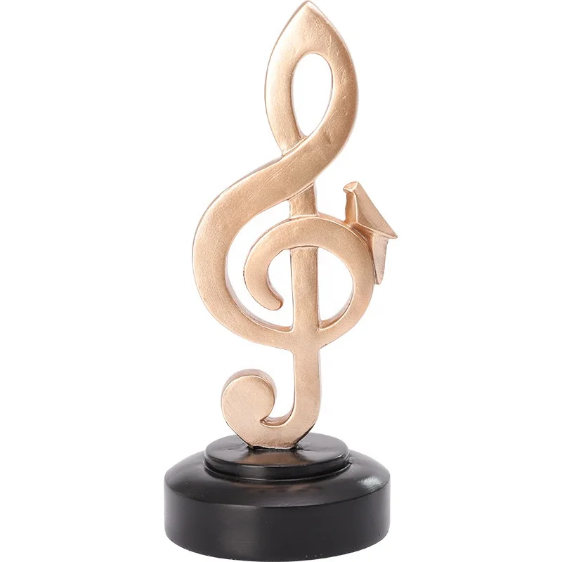 Figurines Musical Sculptures Abstract Resin Interior Decoration Sculpture