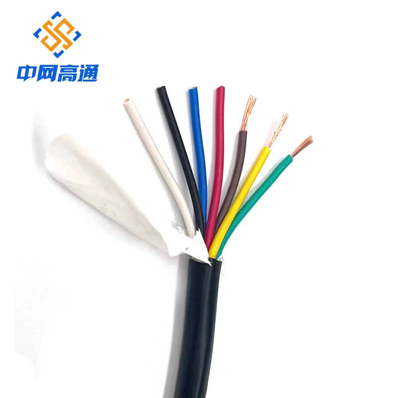 Best selling products pvc insulated electric wires power cable RVV type