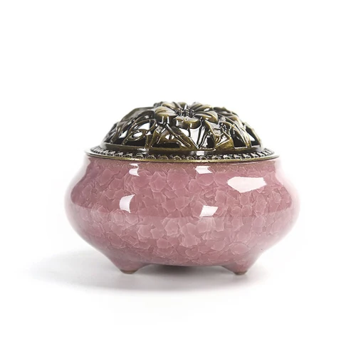 Керамическая курильница с крышкой/чашеобразная горелка/конусная