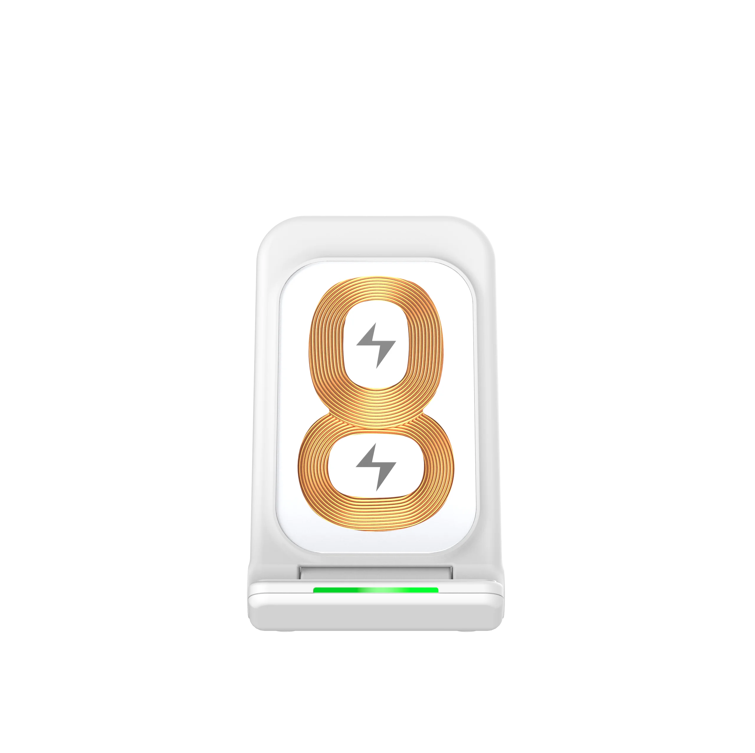 3 in 1 smart portable phone holder watch stand wireless charging station