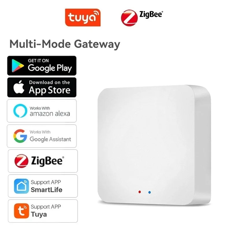 Tuya Zigbee Gateway Graffiti Intelligent Wireless Multi-Mode Gateway Smart Home Remote Control Remote Voice Control