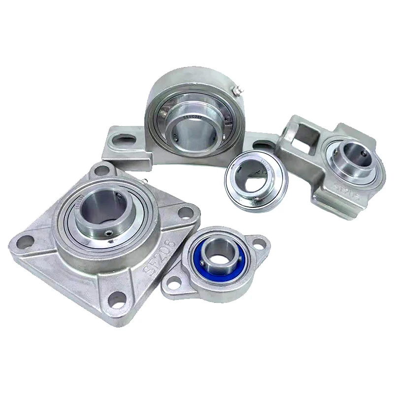 HGJX SS UCP212 60mm China Manufacturer Rich Stock Bearing SS UCP212-36 UCP212-38 UCP212-39 Stainless Steel Pillow Block Bearing