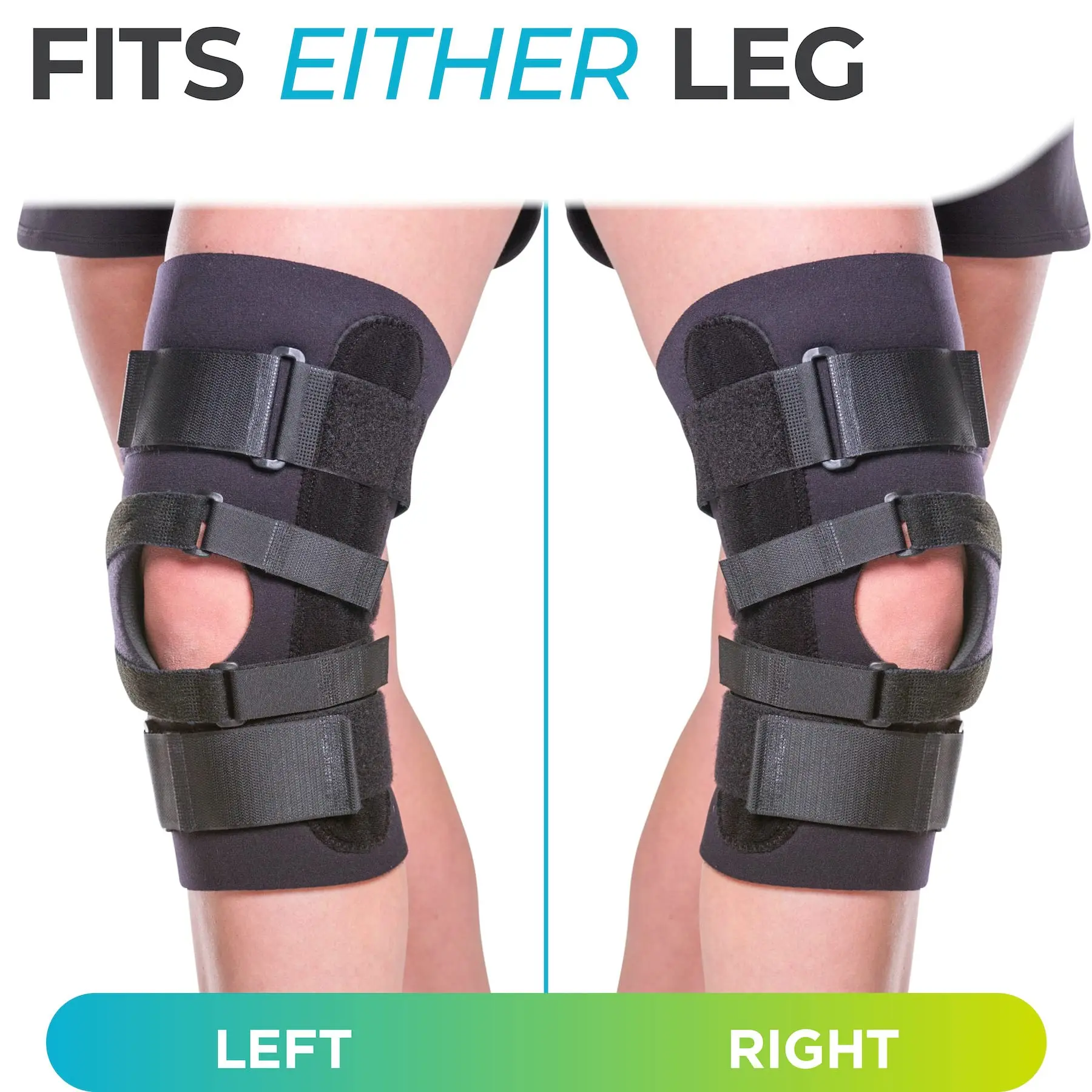 Open Patella Knee Brace support  Lateral Patellar Stabilizer with Medial and JLat Support Straps for Dislocation