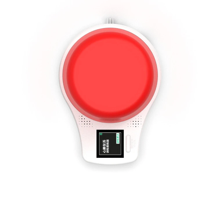 First-aid training for hospital school Cardiopulmonary Resuscitation training with  Intelligent voice prompt display data