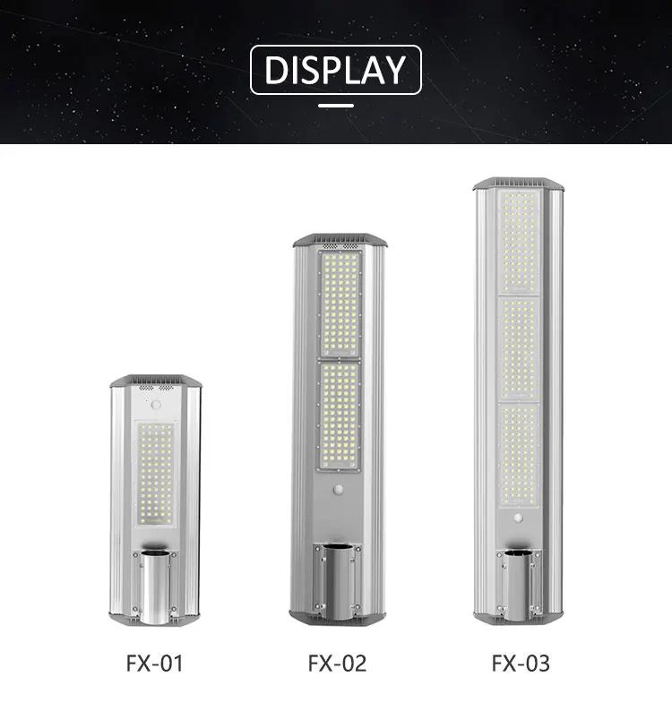 Solar power lights 40w 60w 80w 100w high lumen Waterproof ip67 solar street light manufacturer price