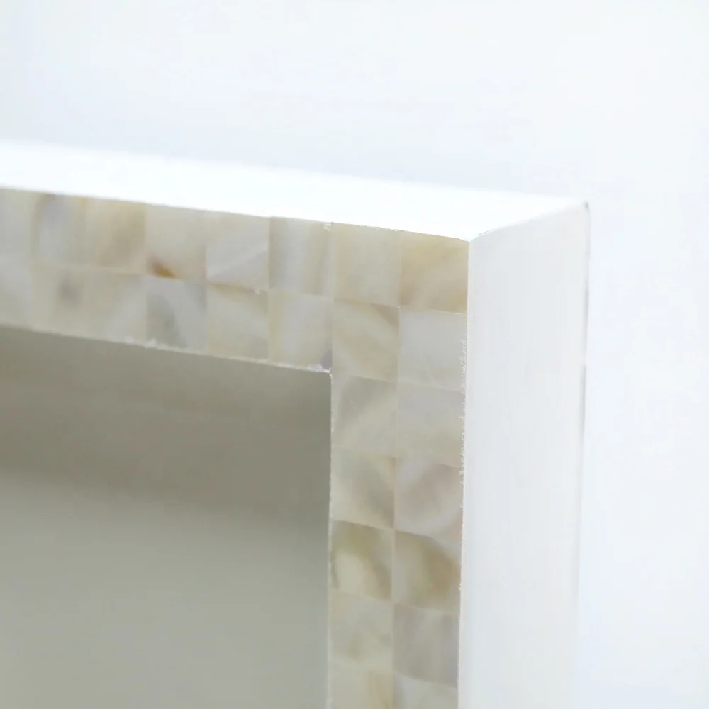 Wholesale Creative Natural Seashell Framed 3D Wall Art for Coastal Hotel