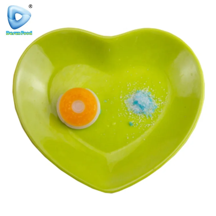 China wholesale fried egg shape jelly pudding and popping candy