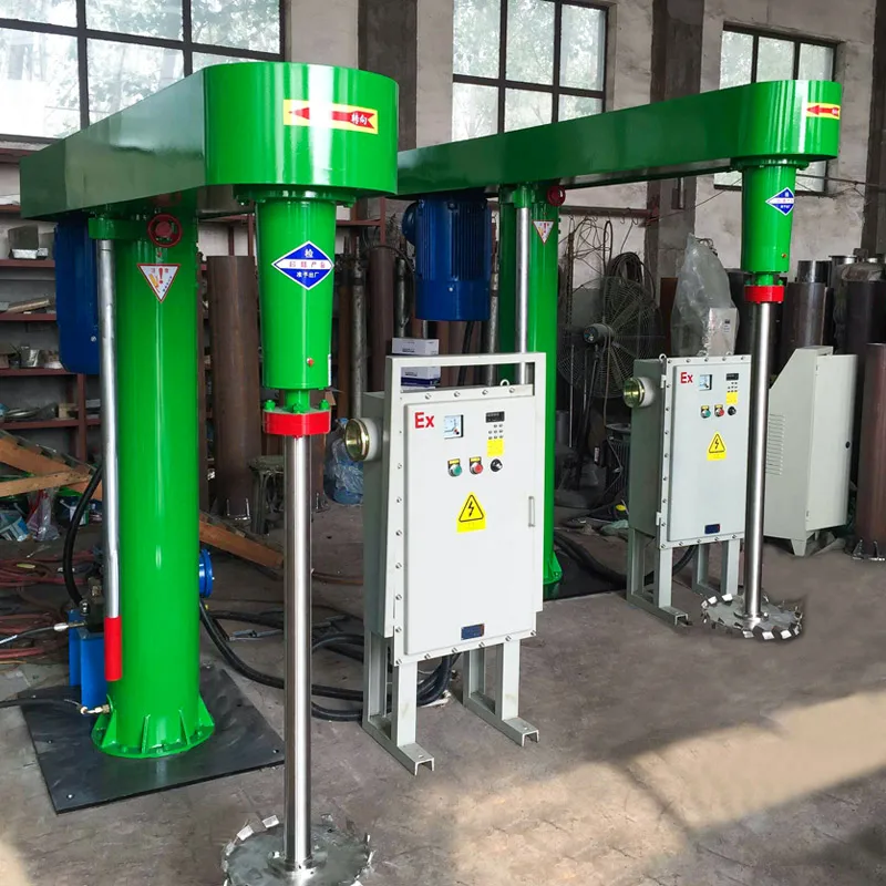 7.5kwKW  ex-proof High Speed Disperser Paint Mixer Ink Dissolver Acrylic Coatings Dispersion Mixer 500L Paint Mixing Machine