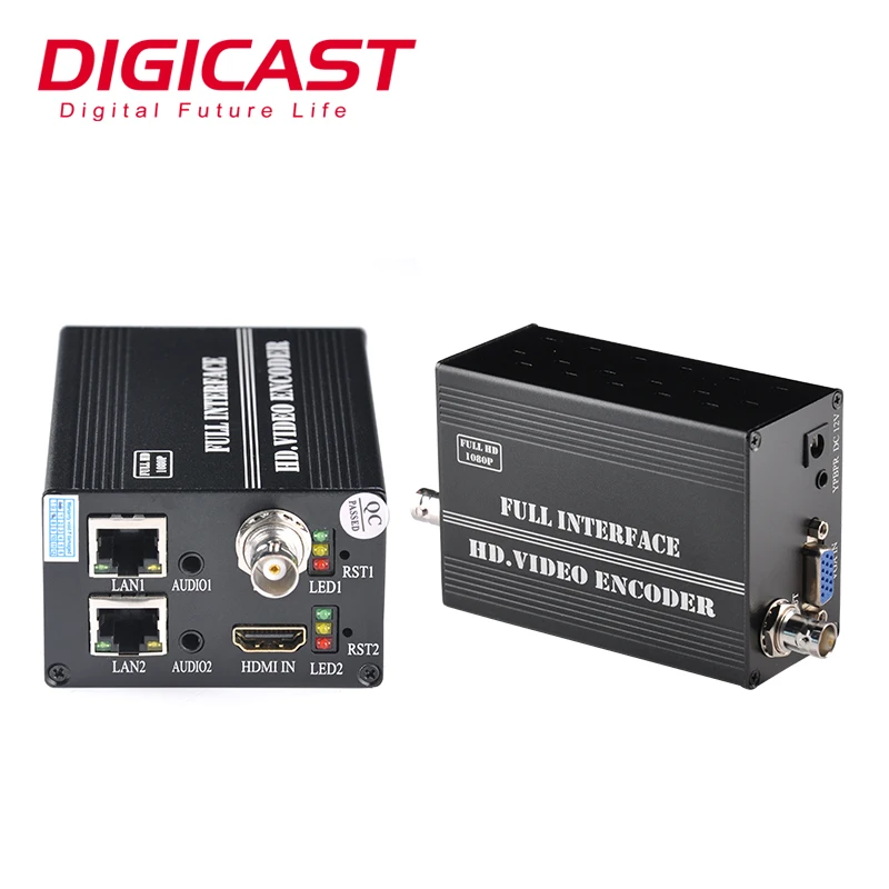 SDI и VGA/HD MI/YPbPr/AV интерфейсы кабельный ТВ цифровой кодировщик IPTV кодировщик для видео приложений в реальном времени