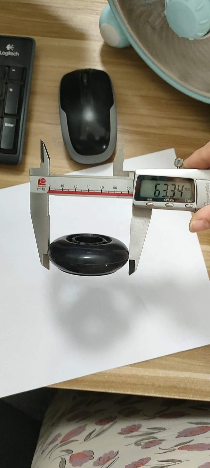 64MM Inline Skate Wheels Luggage Suitcase Replacement Wheel for Beginner Roller Blades