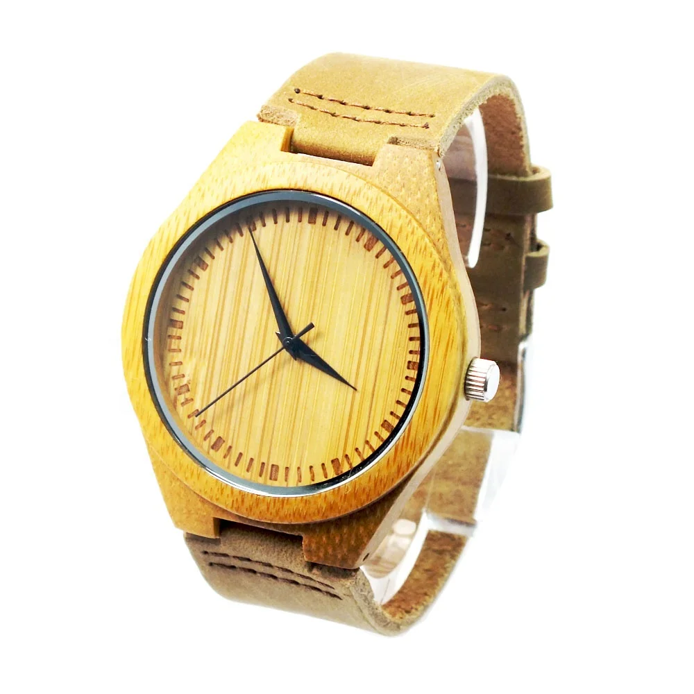 50% Off Bamboo Watch miyota 2035 movt low moq relojes hombre drop ship jam tangan kayu watches wood men