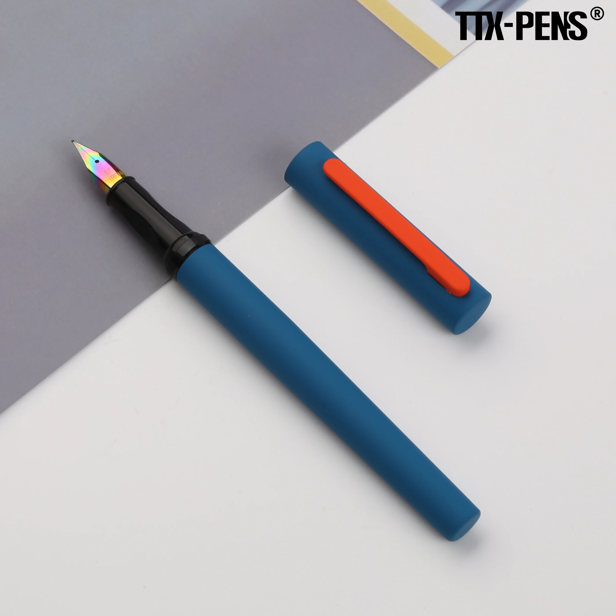 TTX oem retro design color ebonite fountain pen signiature pen kits for school business gift