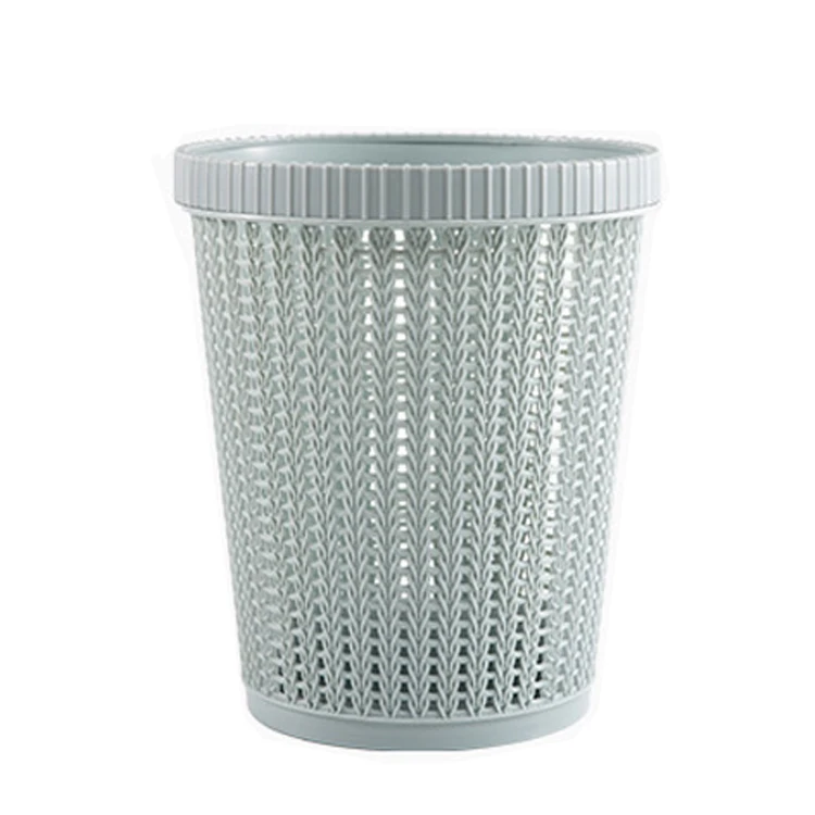 Custom Room Plastic Dustbin Waste Manufacturer Hollow Hotel Kitchen Dustbin