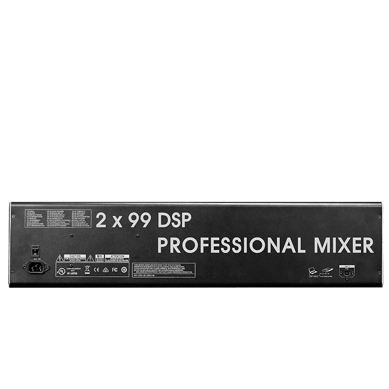 Профессиональный DJ микшер 12 канал стерео USB аудио смеситель сценическое оборудование цифровой