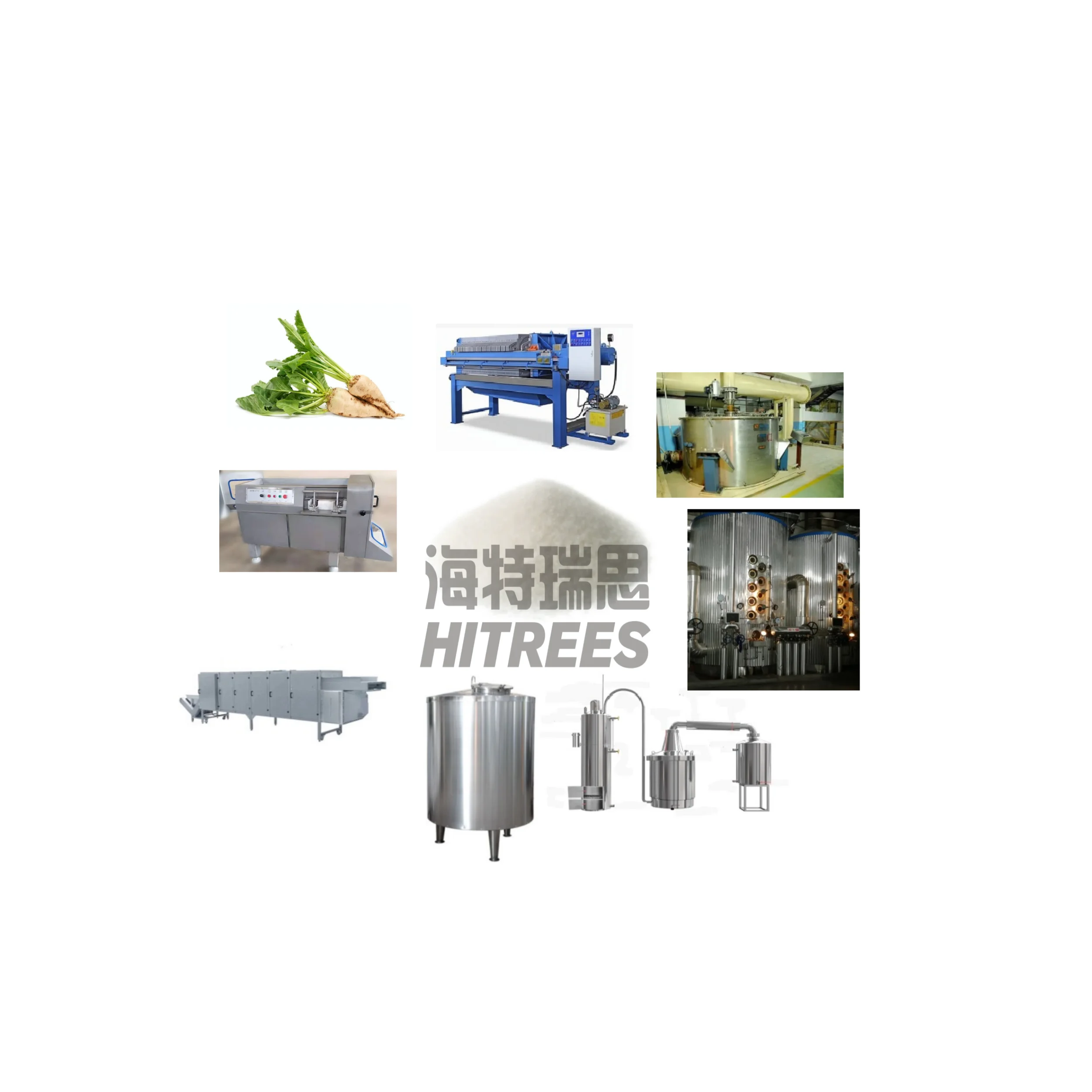 Good Price Sugar Beet Processing Production Line For White Sugar Production Line  With Energy-Saving And Power-Saving