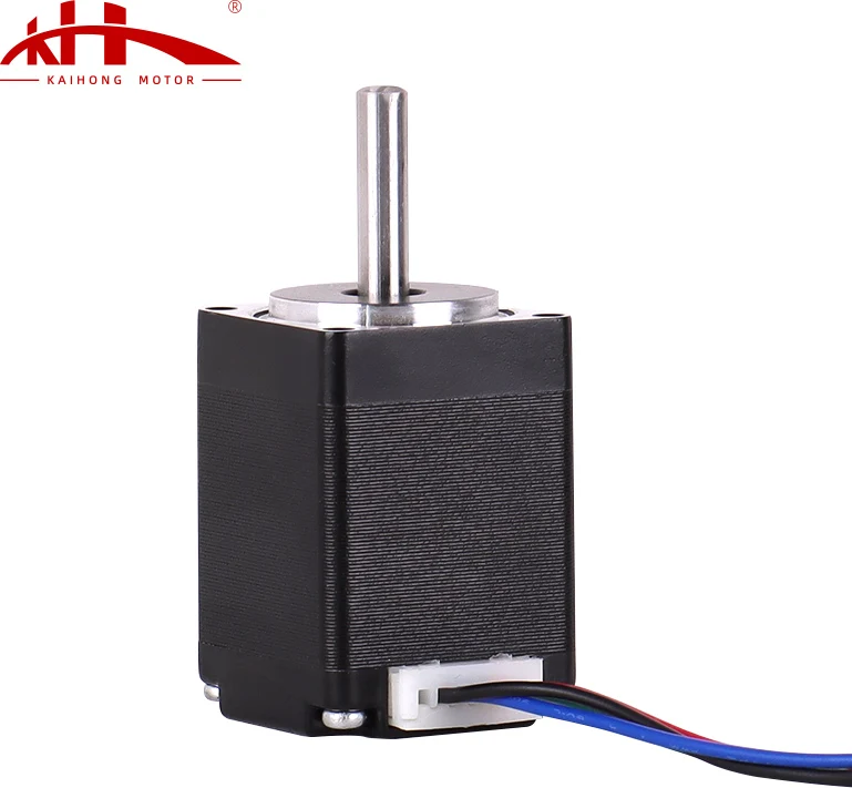 China Stepper Motor Kaihong Manufacturer 12v Dc Motor 28x28x44.5mm Nema 11 Stepper Motor Controller