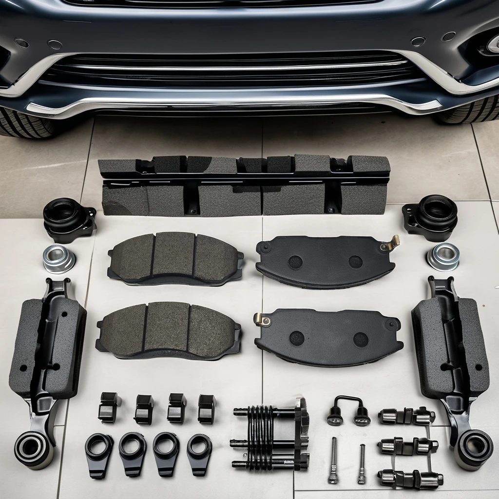 58101-26A00 Auto Accessories Brake Systems Brake Pads 58101-4AA90 Suitable for Hyundai and Ssangyong Cars