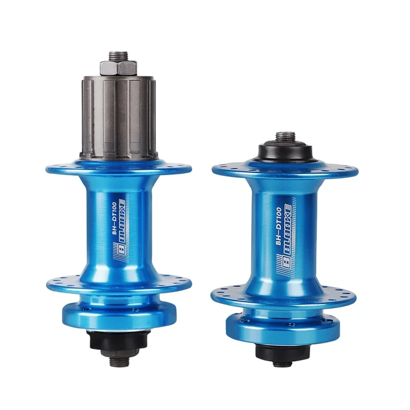 Велосипедная Втулка с 32 отверстиями, DT 100, передняя и задняя велосипедная втулка, быстросъемный рычаг, 1 пара, двойной подшипник, горный велосипед, втулка