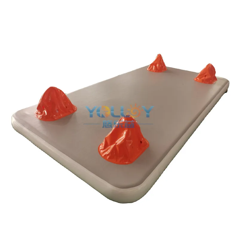 Hot Sale Drop Stitch Inflatable Floating Docks Platform Inflatable Water Park For Yacht