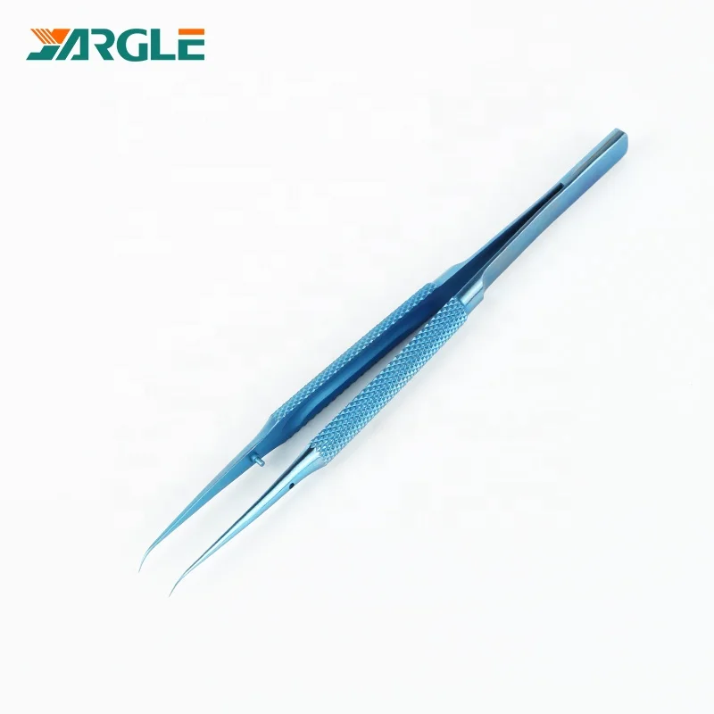 Yargle BT-11/15 синий Пинцет из нержавеющей стали пинцет заостренные локоть головка ESD Точность Набор ручных инструментов