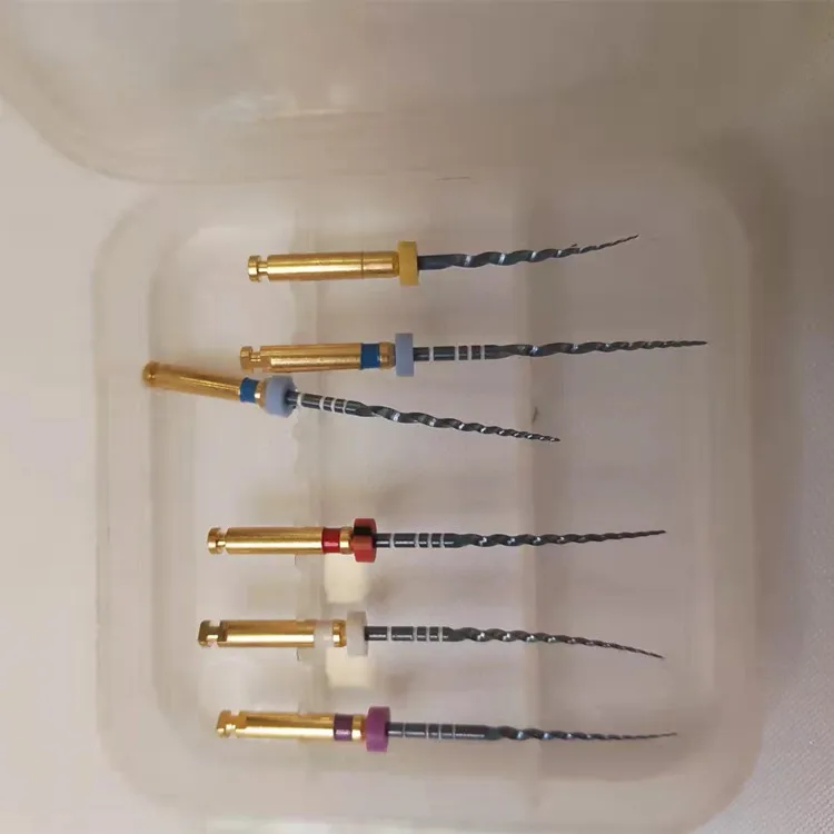 New Product high quality dental Rotary NITI Files Varitaper Gold/Blue for engine use SX-F5  pro-taper