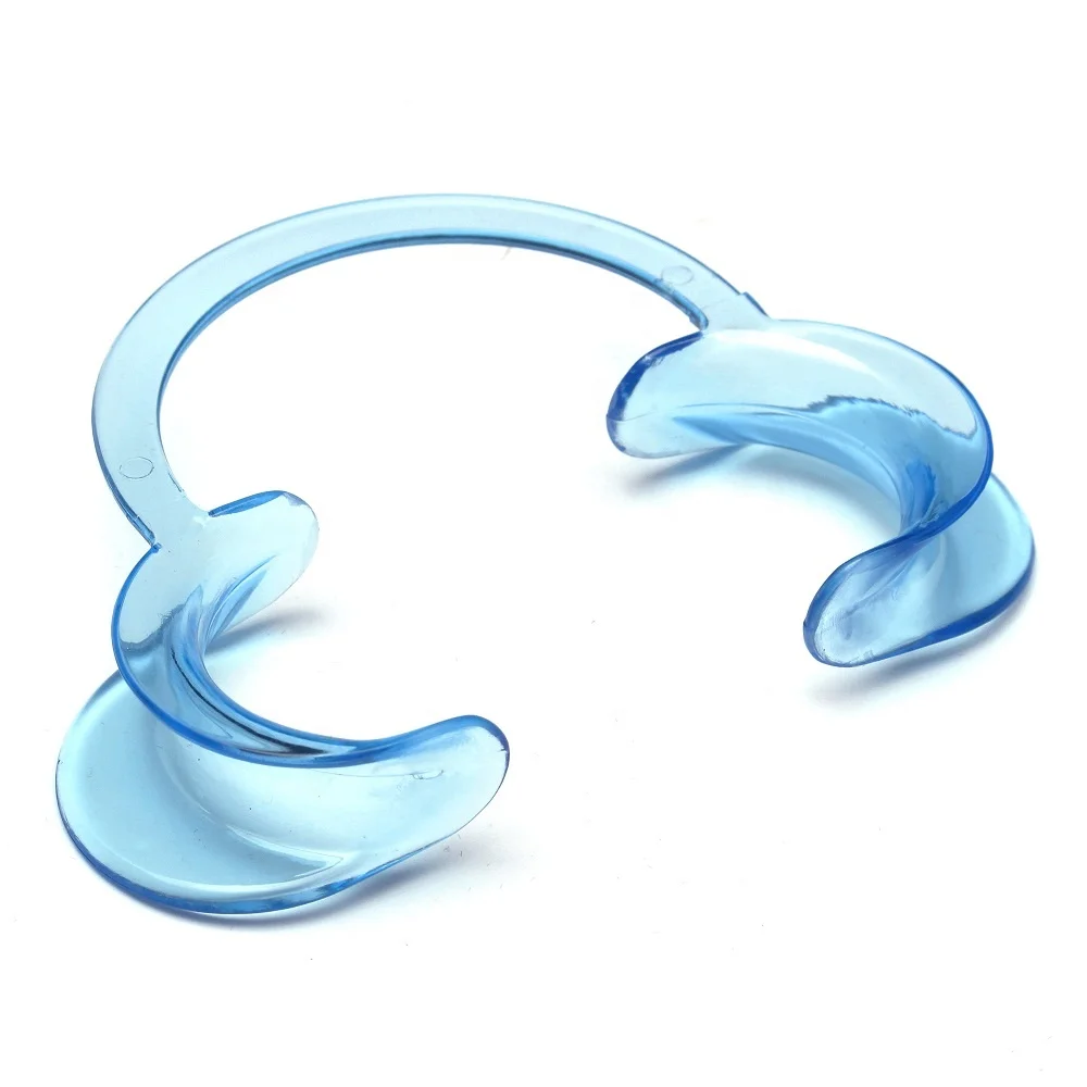 Factory Direct Wholesale Cheapest C Shape Teeth Whitening Mouth Opener Orthodontic Cheek Retractor Dental Lip Retractor BPA Free