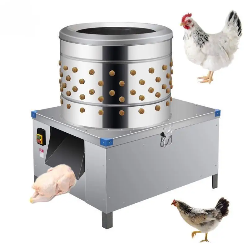 Chicken plucking machine automatic release hand