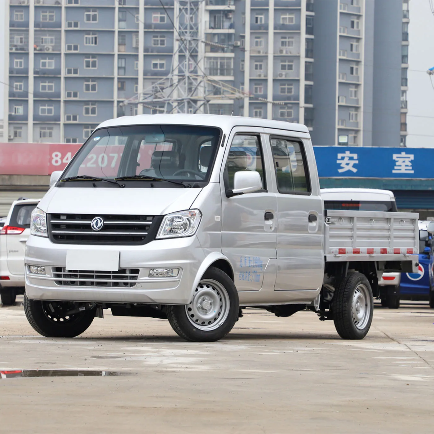 Dongfeng Dfsk K02L 1.3l 92hp L4 безопасный мини-пикап с четырьмя сиденьями грузовой автомобиль бензин новые автомобили