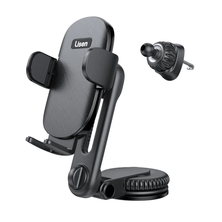 Car Cell Phone Holder Mount  LISEN Universal Phone Holder Mount for Car Vent Dash Car Phone Holder Mount for Dashboard Air Vent