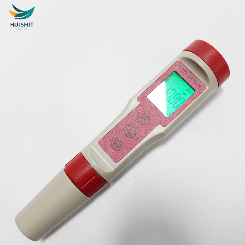 Factory direct sales Digital 4 in 1TDS/EC/PH/TEMP pH Meter for water, swimming pools, multifunctional water quality tester
