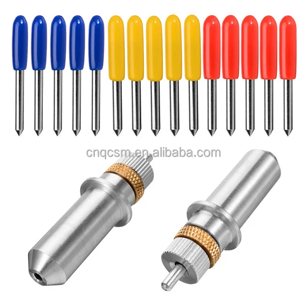 High Quality Tungsten Carbide Roland Cutter Plotter Blades 30 45 60 Degree Roland  Mimaki  Plotter Blades Vinyl Cutter Blades