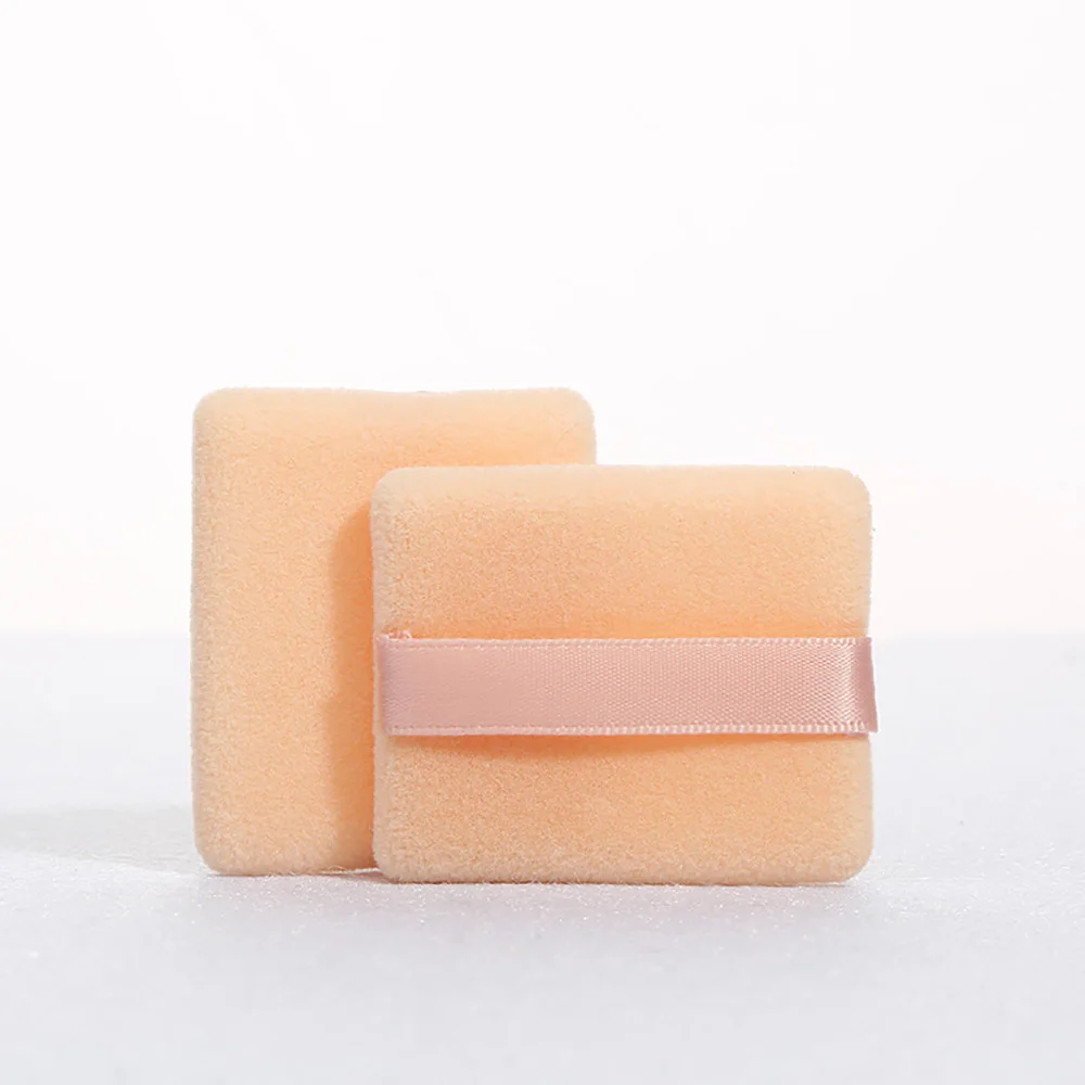 Супермягкая велюровая пуховая пуховка для макияжа очень большая пудры с длинными волосами пуховой блендер