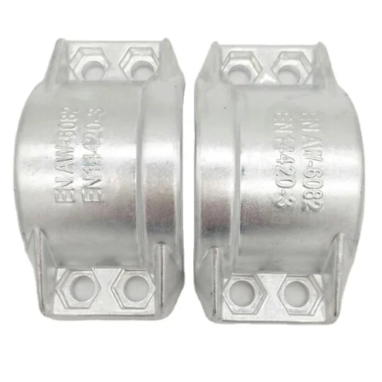 Aluminum Stainless steel EN AW-6082 Safety hose Clamp