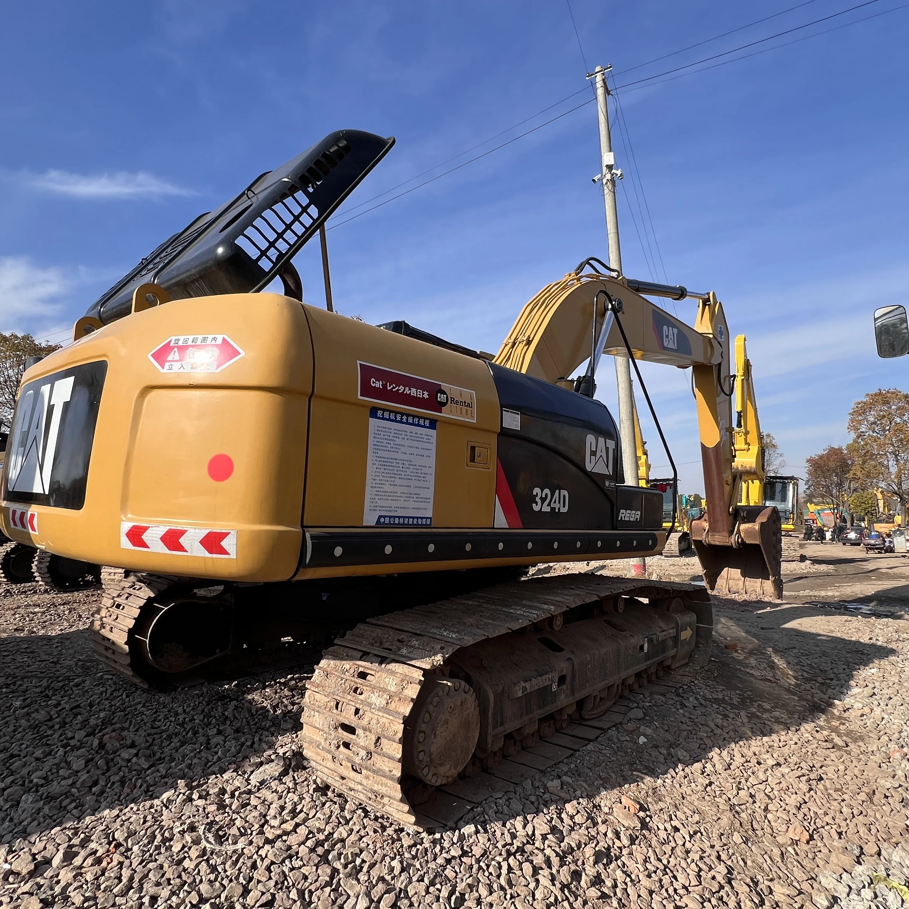 Дешевая и тонкая гусеница CAT324D б/у Caterpillar в хорошем состоянии CAT325 CAT326 горячая распродажа