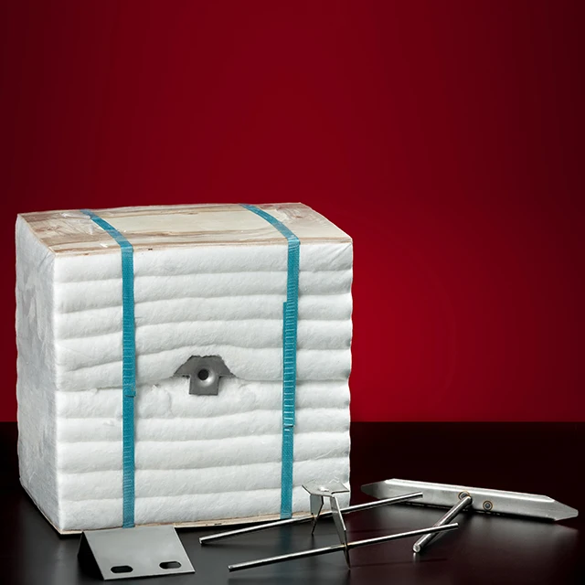 Теплоизоляционный огнеупорный модуль из керамического волокна для Linner печи и печей