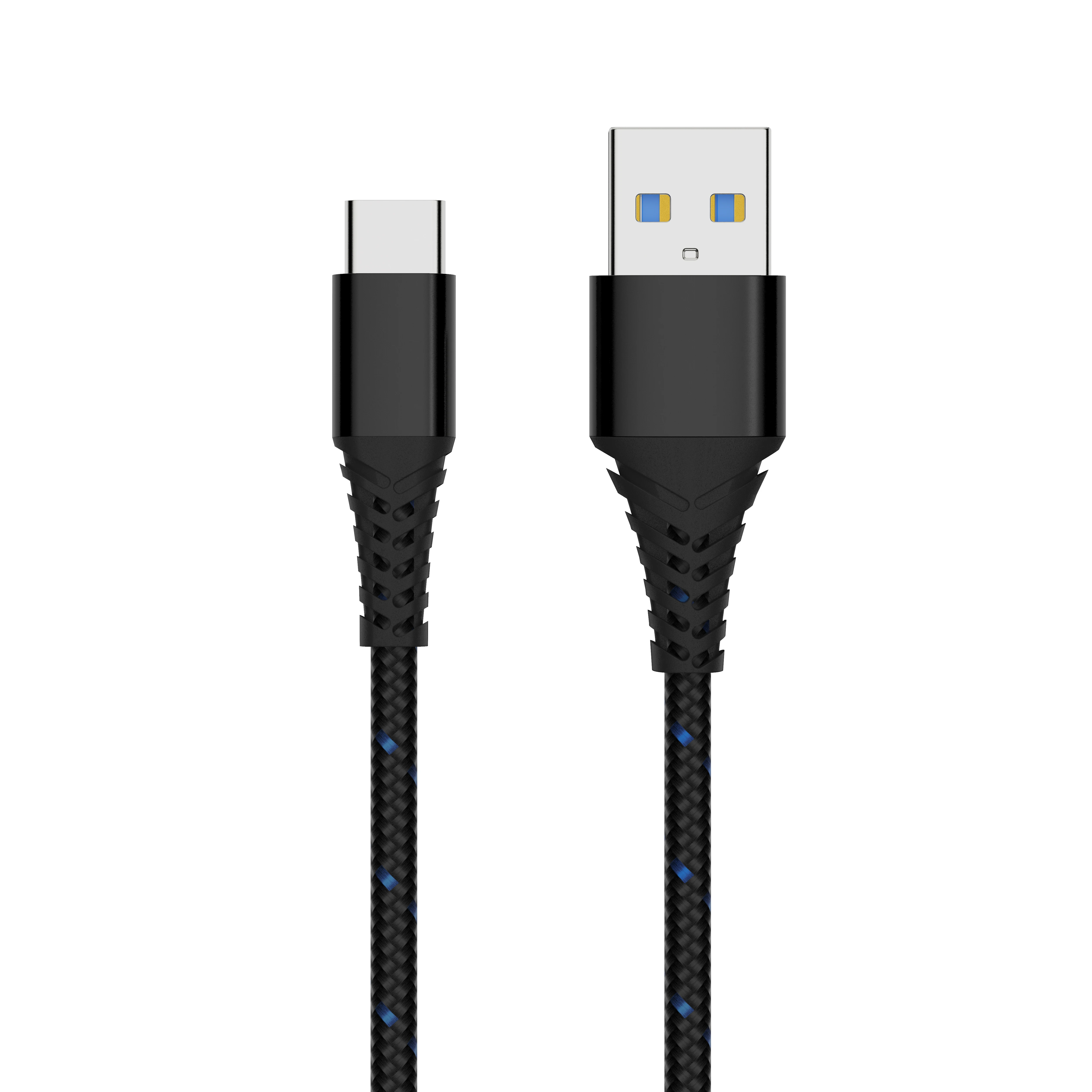 For Sony Type C Cable C Pin Charger Cable Nylon Type C Cable