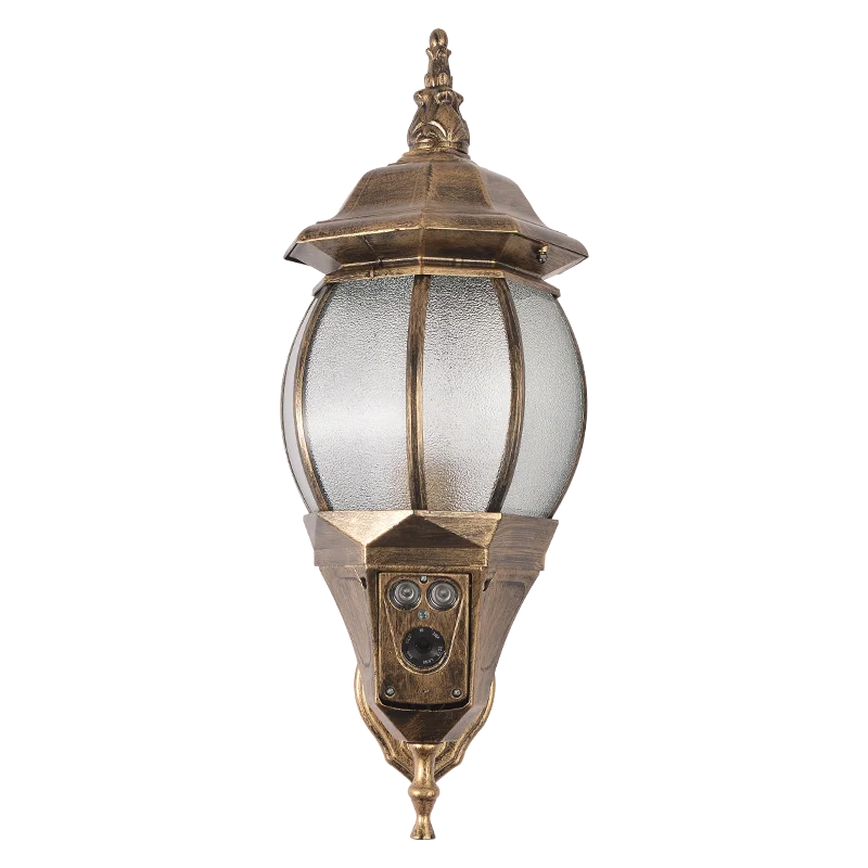 Courtyard Lamp IP Camera Street Light Camera Landscape Lamp Camera With Support Wifi SD Card Function Optional