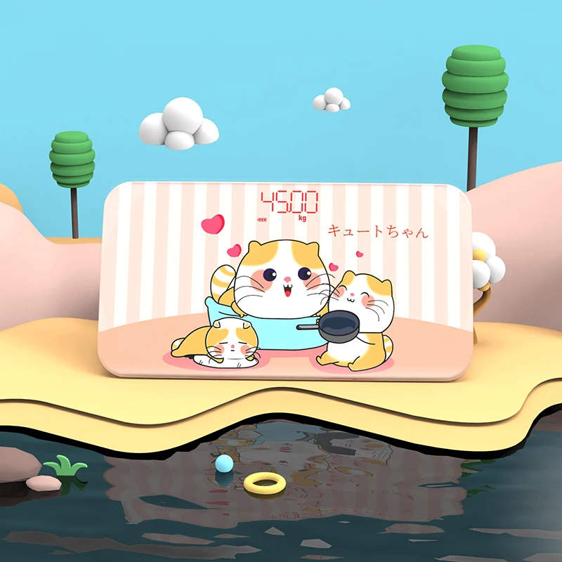 BSCI ISO9001 certified factory USB charging personal bathroom weight scale