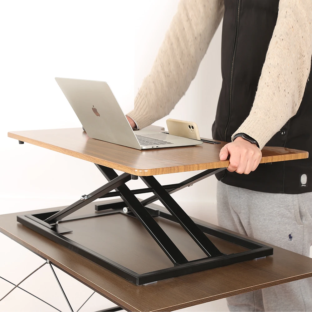 Hot Sale Modern Telescopic Pneumatic Table Lift System Desk With Ipad slot