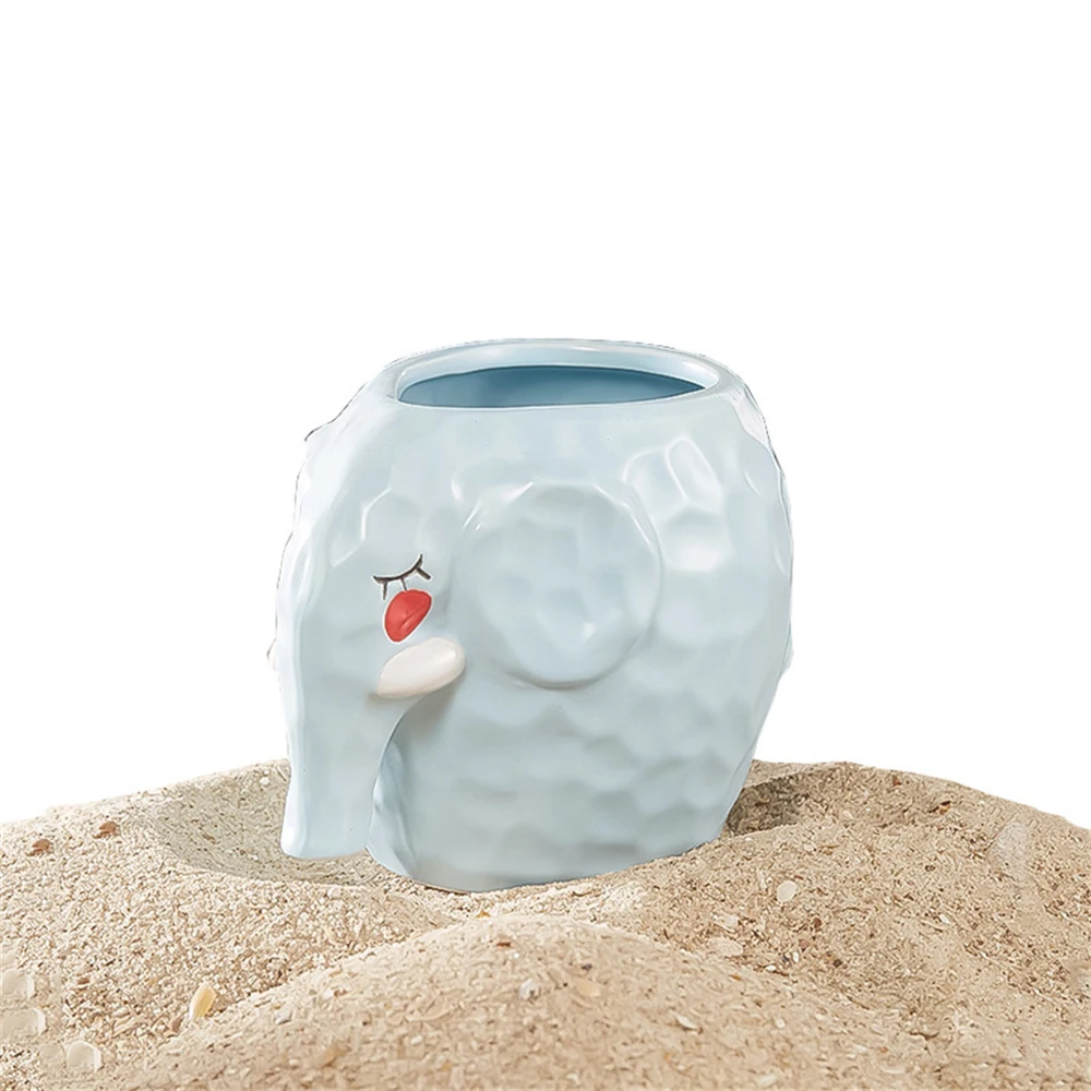 Custom Handcrafted Hawaiian Tropica Cocktail Cup Koala Shaped Kitchen Ceramic Tiki Mugs