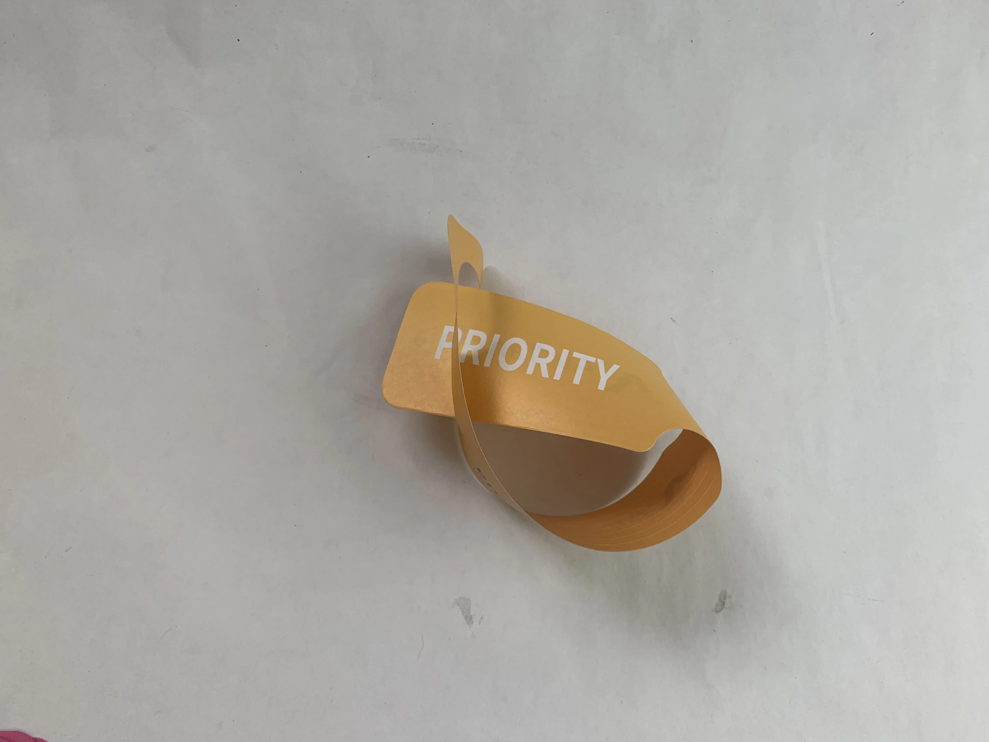 Recyclable OLANTAI custom cabin baggage pc tag ticket airline luggage tag