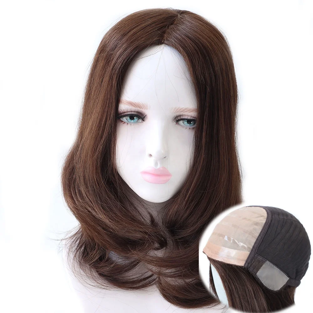 Stock Silk top Jewish kosher Wig,Chinese Cuticle Remy Hair for women