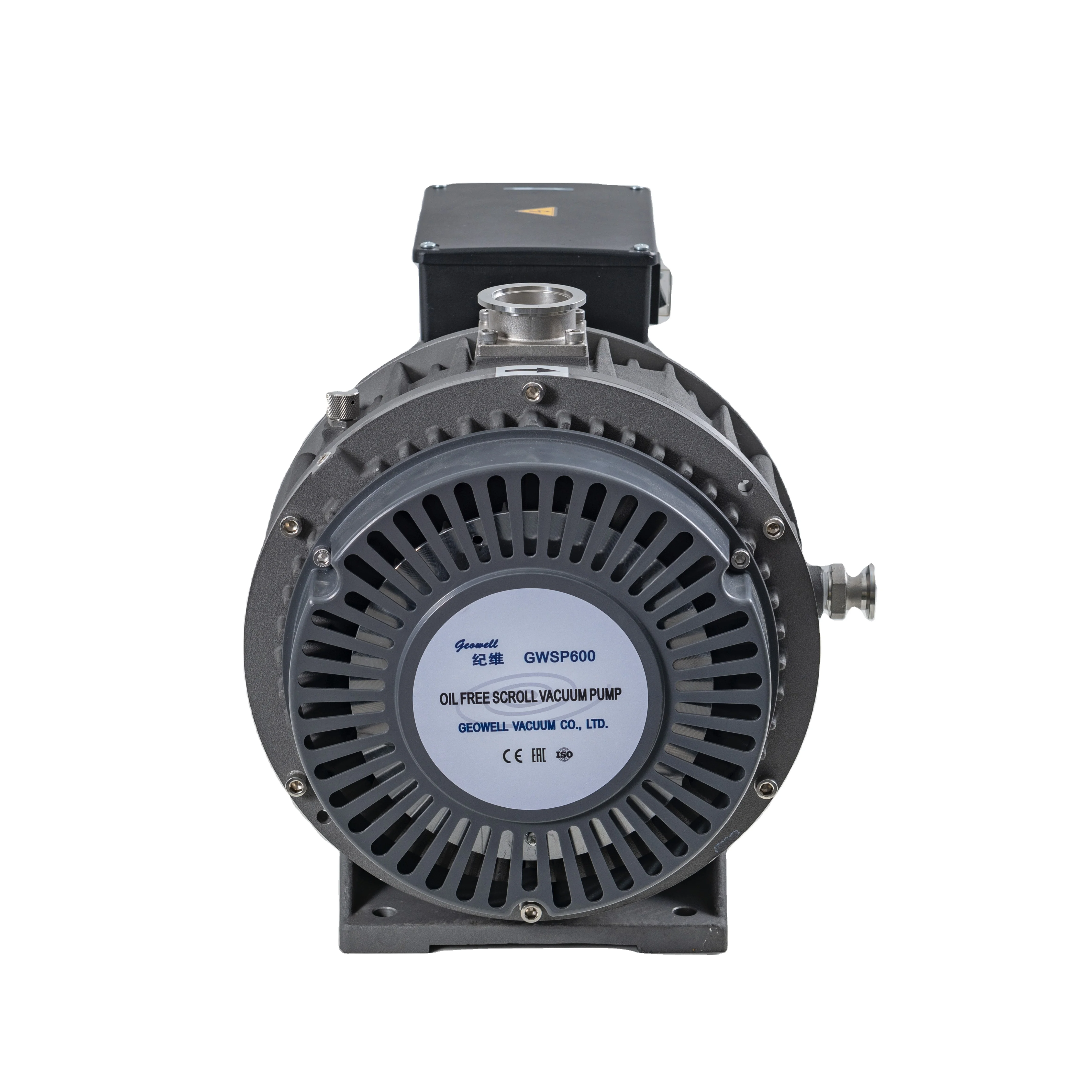 GWSP600 Pumping speed covers 18.7- 22.3 cfm oil free scroll pump