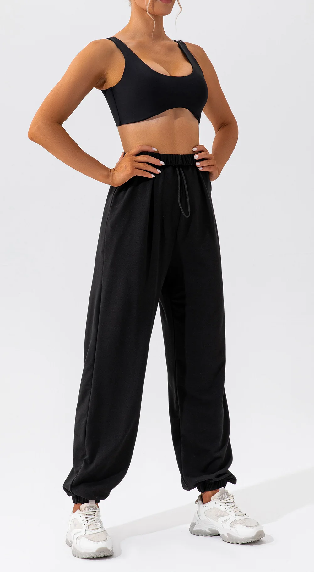 Hot New Women gym fitness sexy sleeveless backless bra women sports yoga pant suit